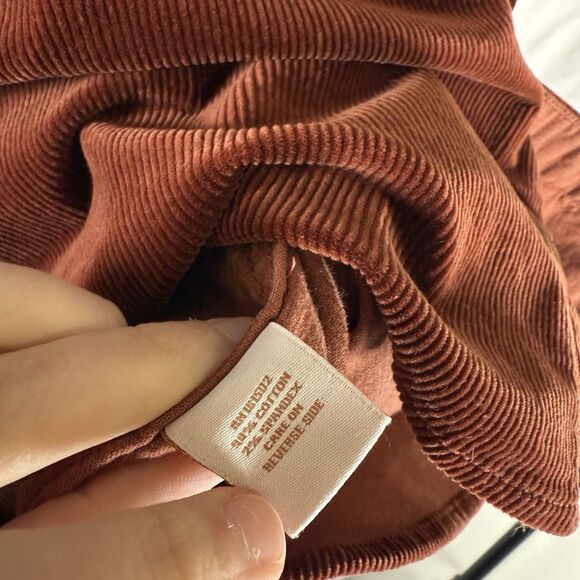 The Territory Ahead Jacket Mens XL Brown Corduroy Button Front Pockets Cotton Bl - Picture 7 of 10